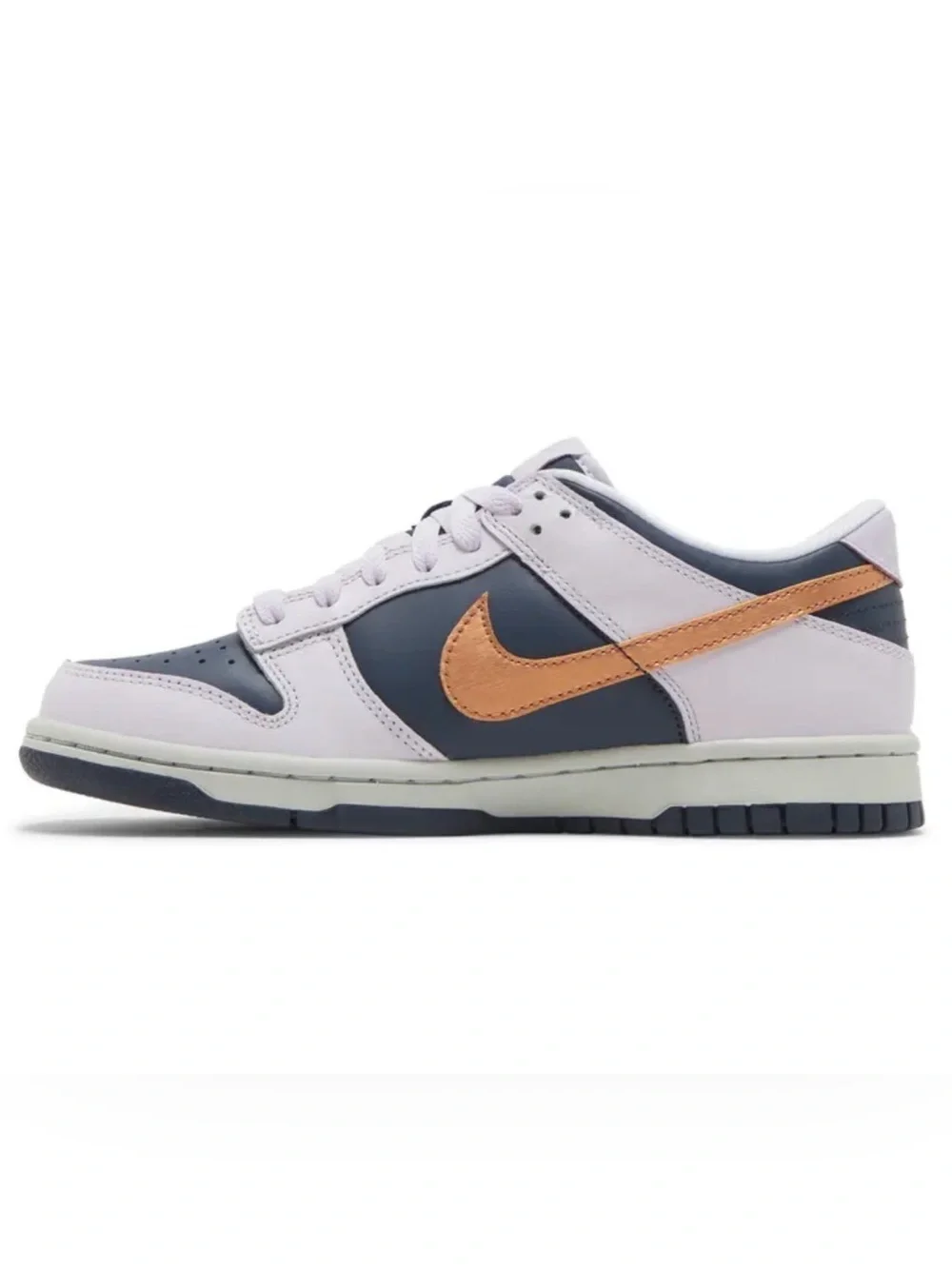 *BRAND NEW* Nike Dunk Low SE (GS) Thunder Blue/Copper Swoosh